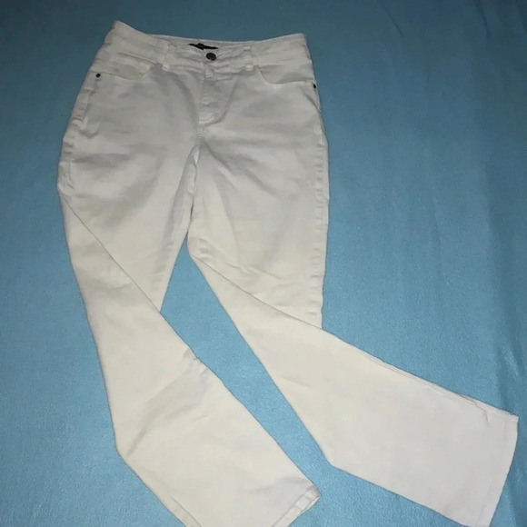 LEE CLASSIC FIT 1889 white vintage 90’s stretchy jeans  size 30 X 28 - Picture 1 of 8